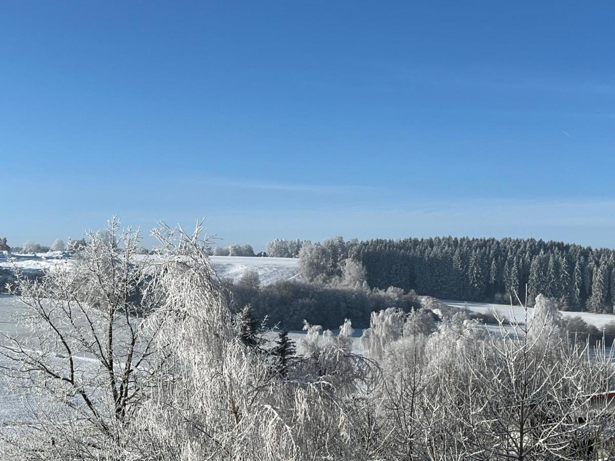 Ferienhaus Am Wald Lägenhet Friesenried Exteriör bild